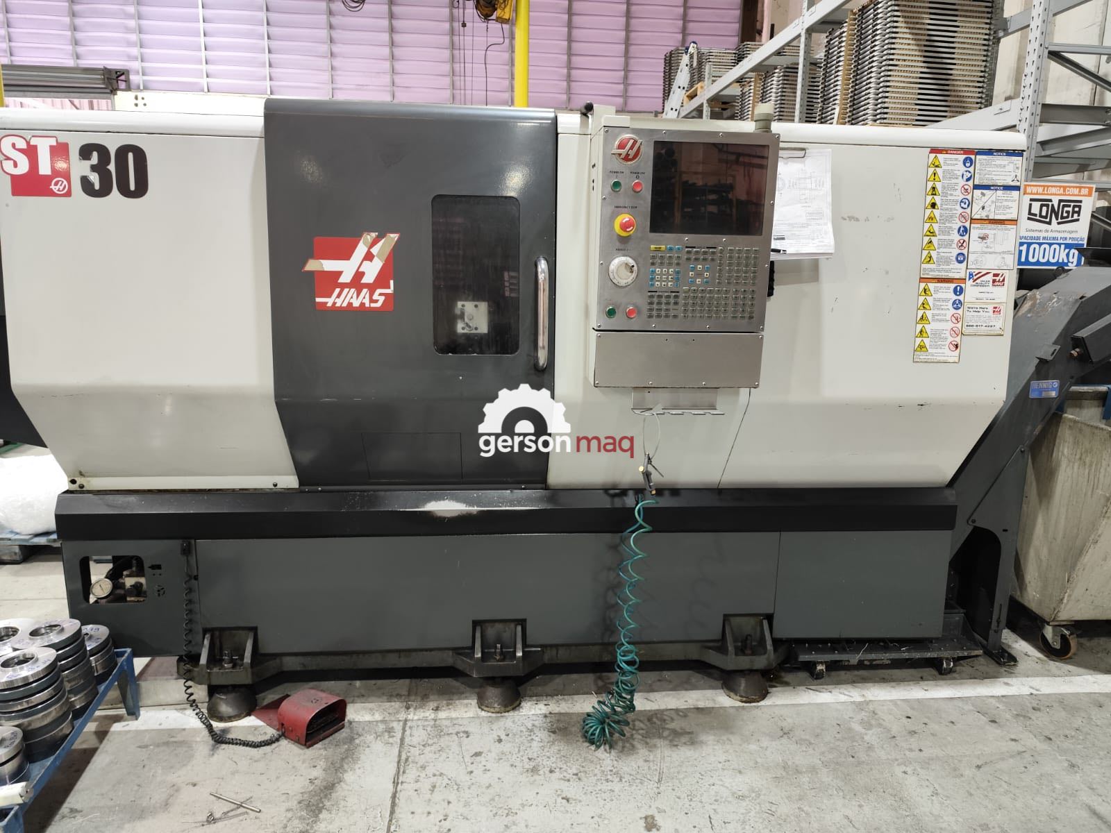 TORNO CNC HAAS ST30 ANO 2010